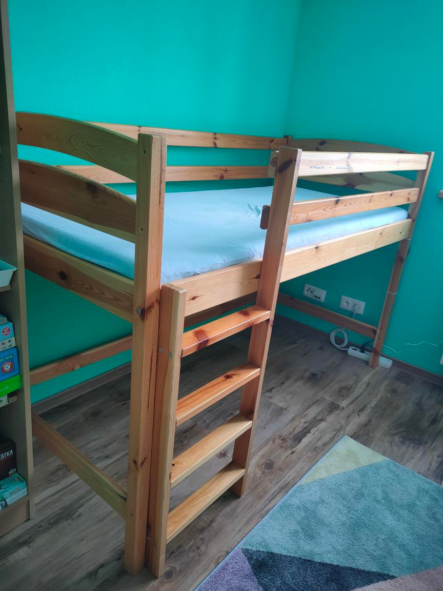 Dětská vyvýšená postel - 3