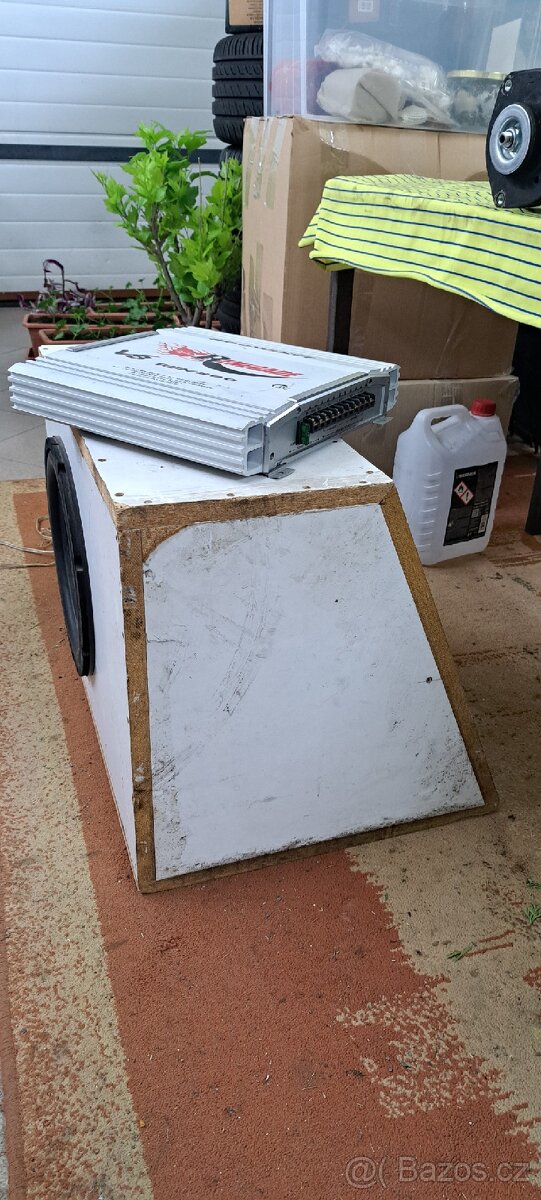 Subwoofer + zesilovač - 3