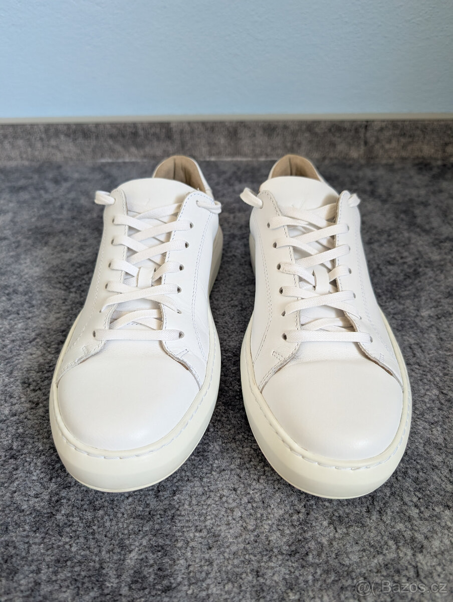 Celokožené bílé tenisky Vasky Glory White vel. 39 - 3