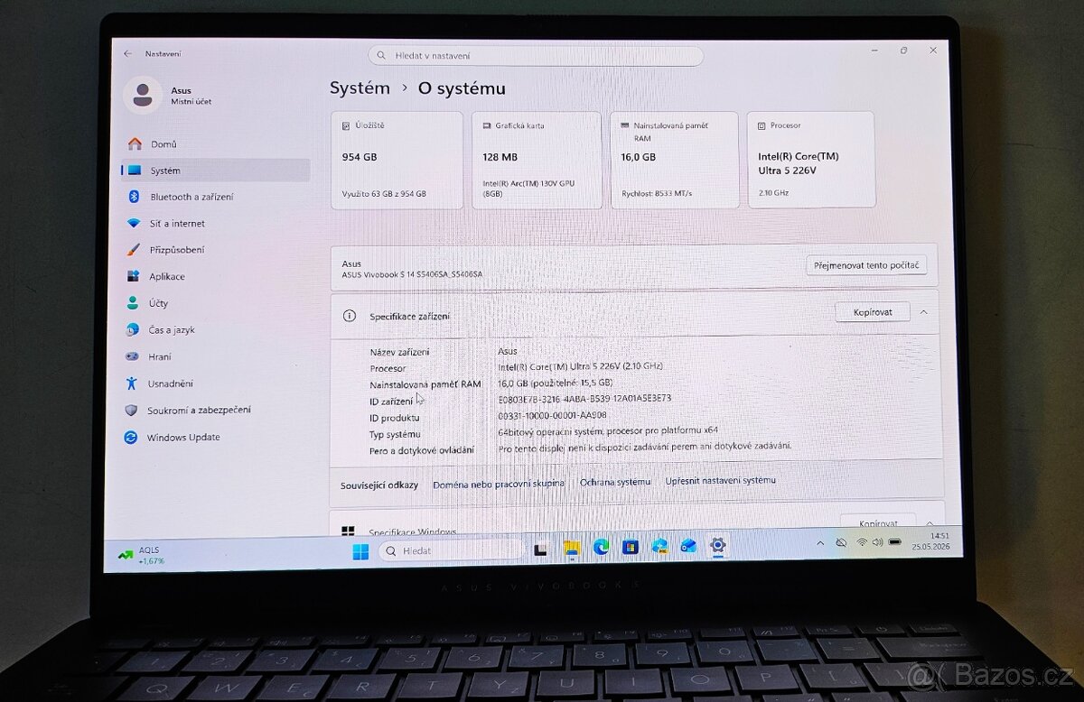 ASUS Vivobook S 14 OLED(S5406S) - 3