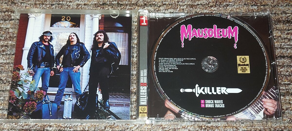 CD KILLER - SHOCK WAVES 1984 - 3