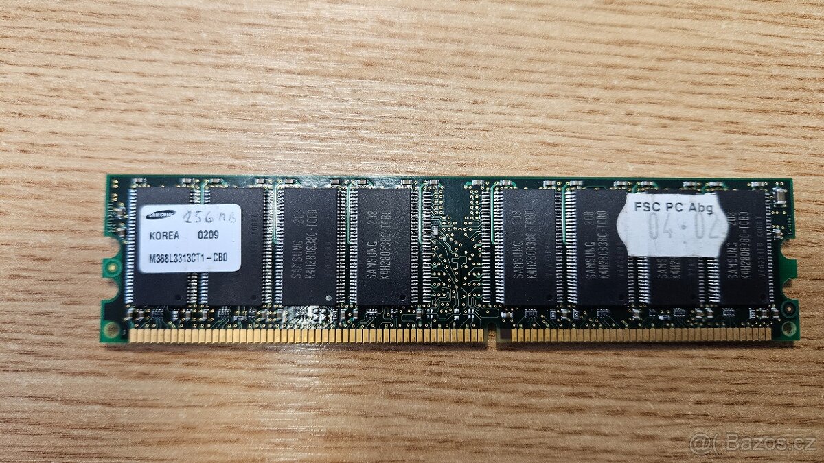 Paměti RAM - DDR2, PC2700, PC2100, PC133 - 3
