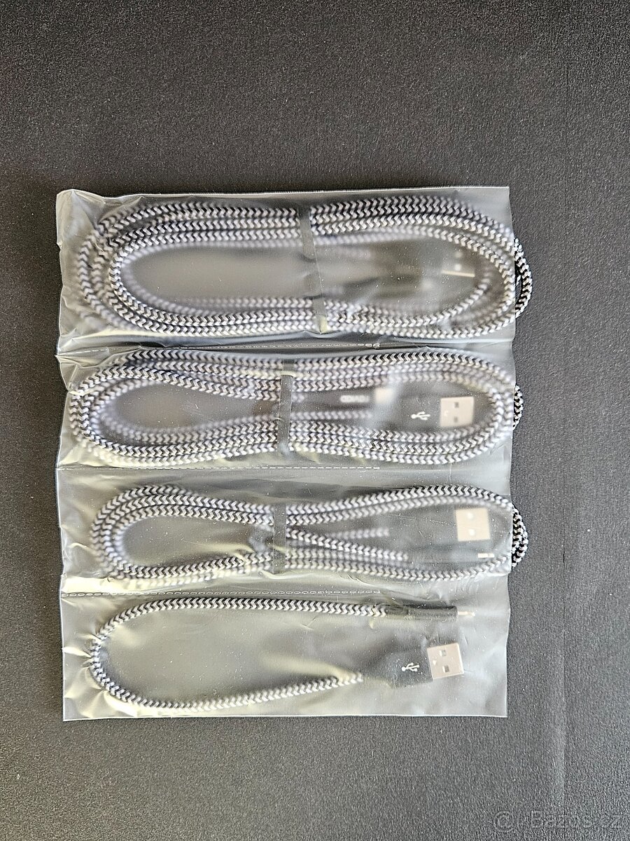 Apple iPhone iPad USB kabely Lightning - 3