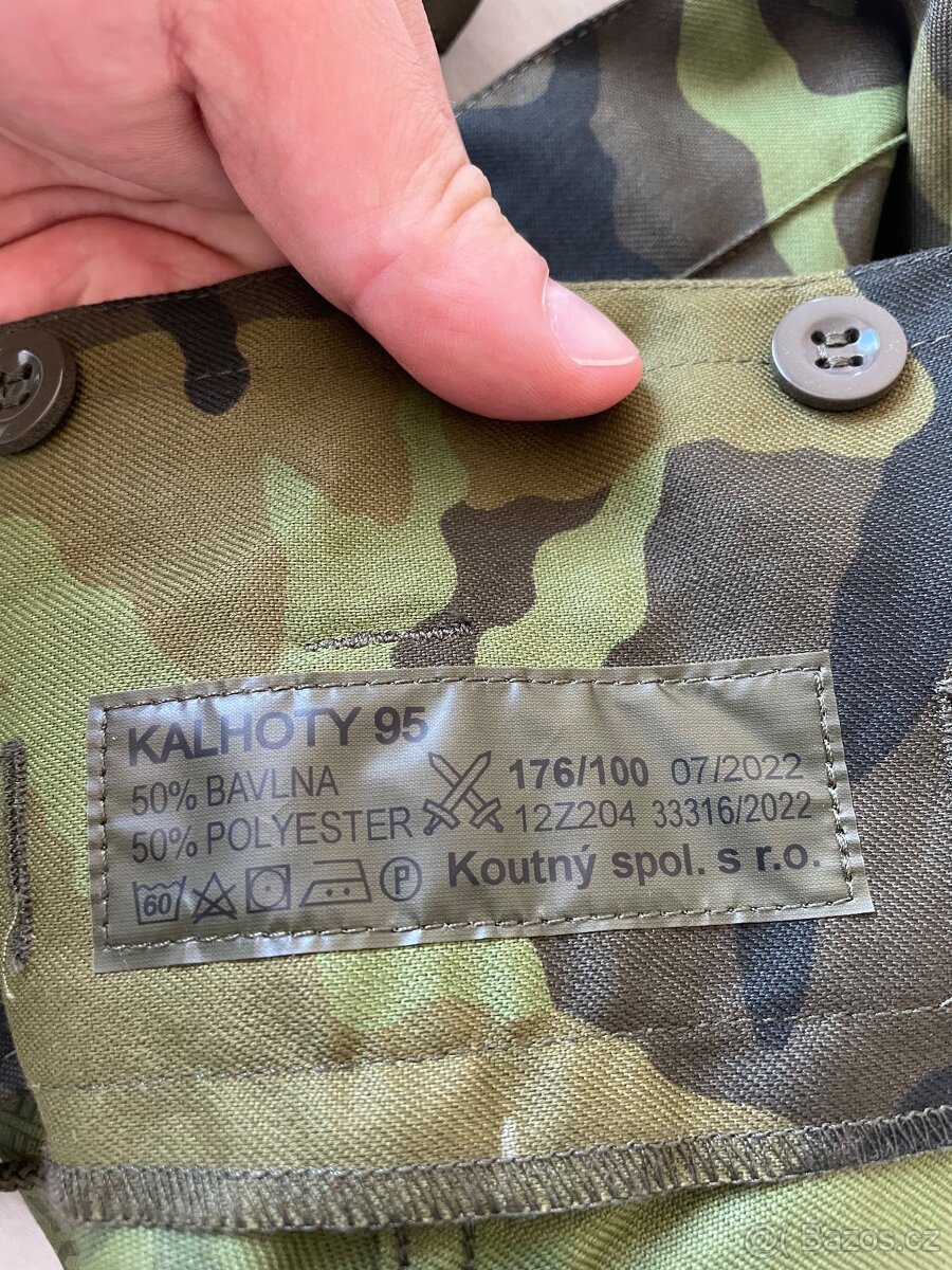 Prodám AČR maskáče vzor 95 - 3