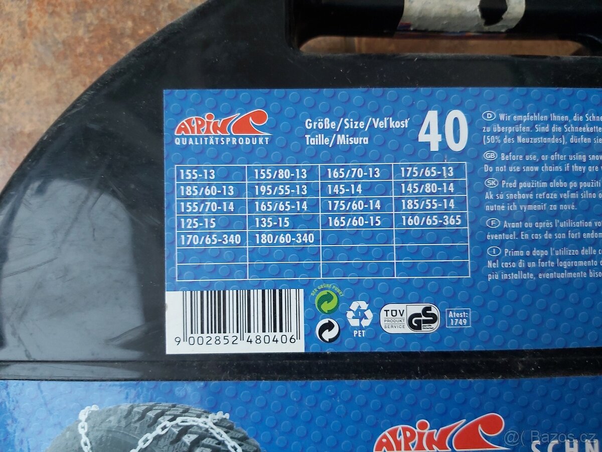 Sněhové řetězy Alpin 40 - 3