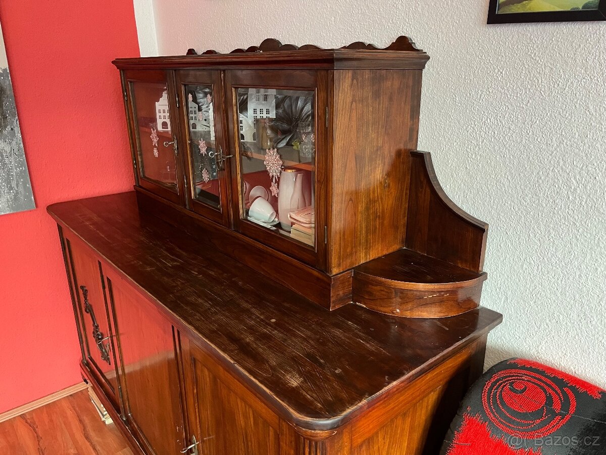 Starožitný nábytek, příborník/kredenc - 3