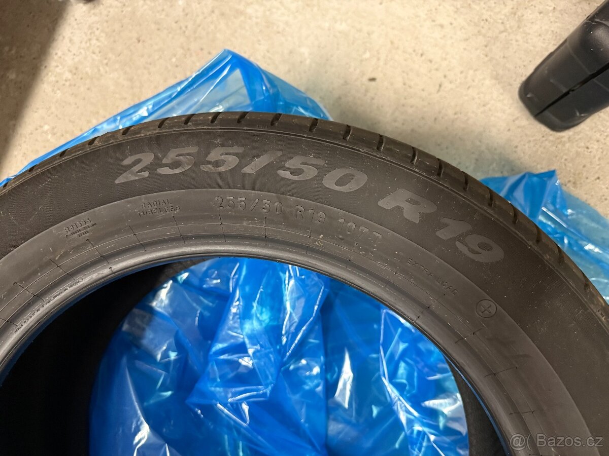 Nová letní sada pneu Pirelli 235/55 R19 + 255/50 R19 - 3