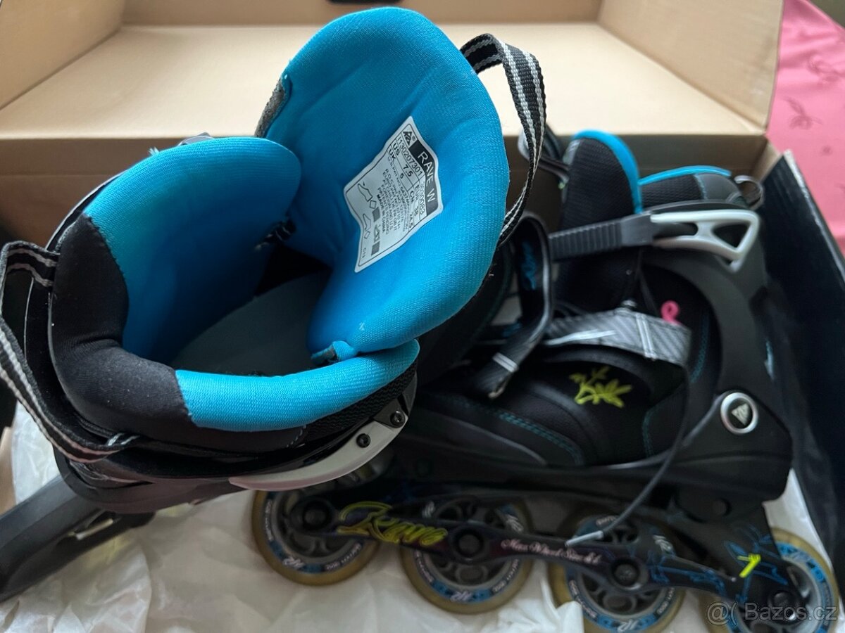 K2 Rave inline/kolečkové brusle vel. 38 - 3