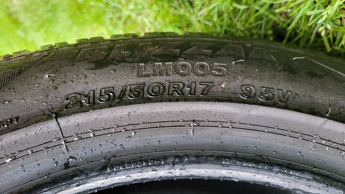 215/50/17 zimní pneu BRIDGESTONE - 3