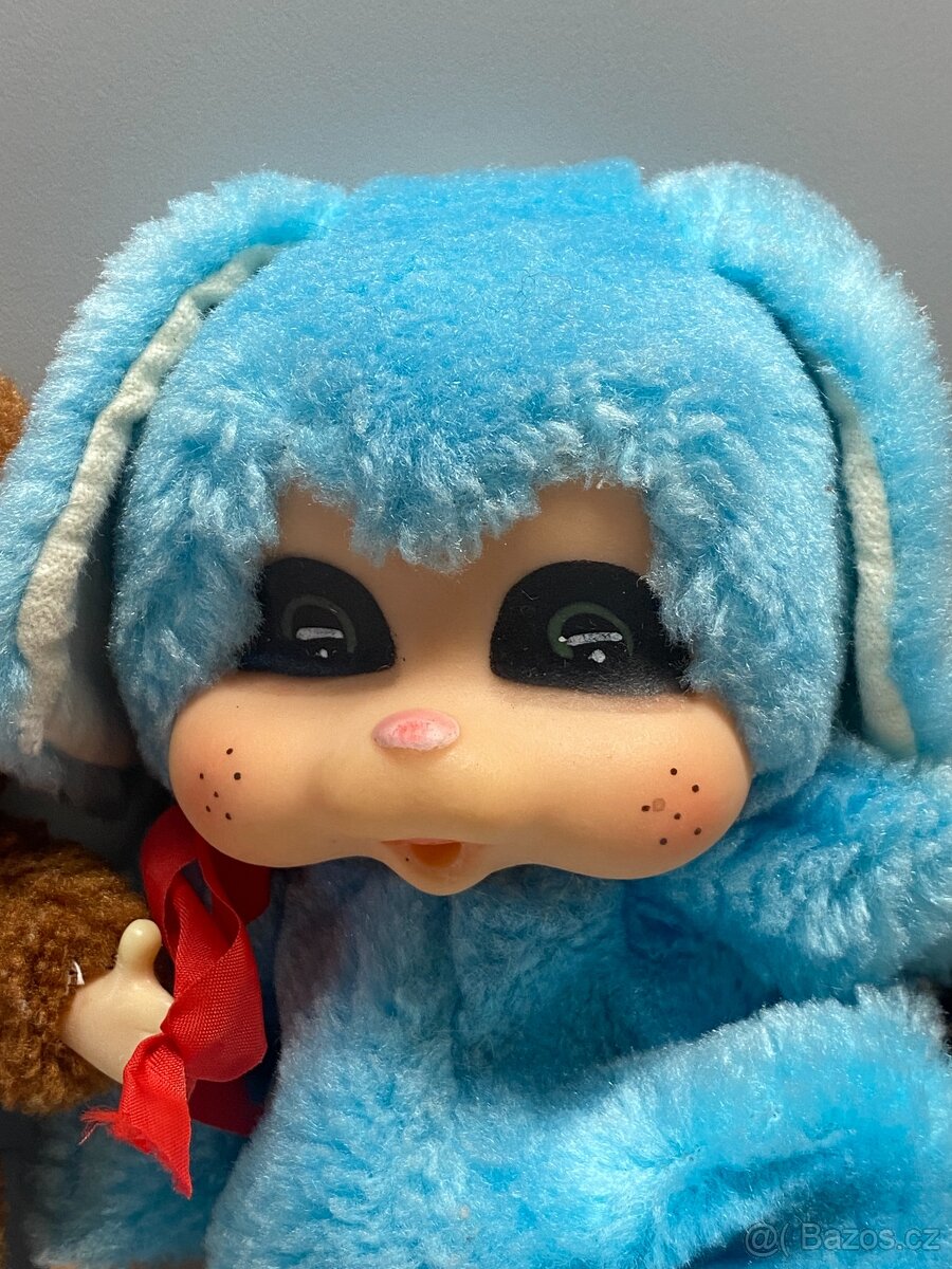 hračky staré hračky mončičák retro hračka mončičák plyšák - 3