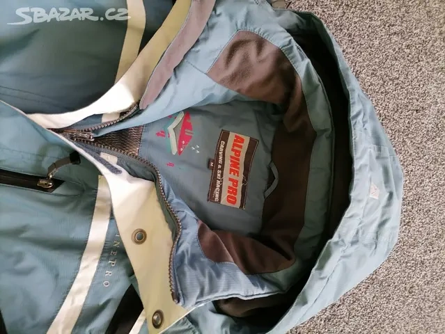 Zimní pánská lyžařska bunda Alpine Pro vel. M - 3