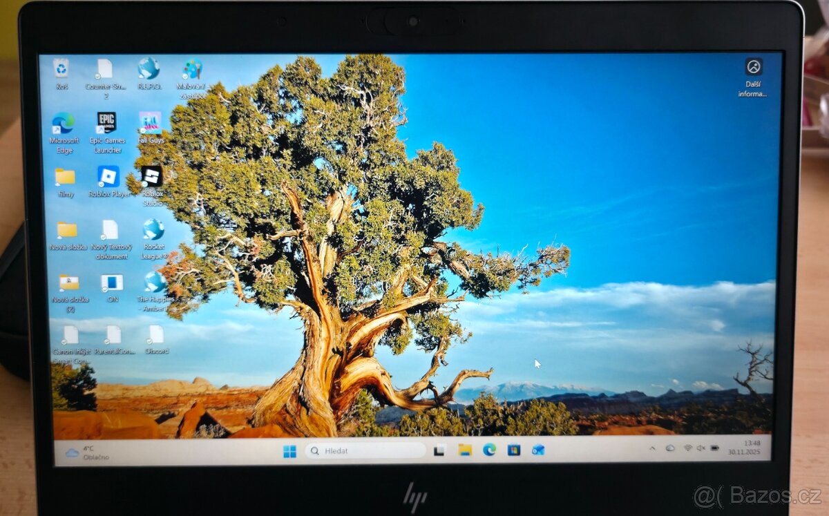 Notebook HP EliteBook 830 G5, dokovací stanice, nová brašna - 3