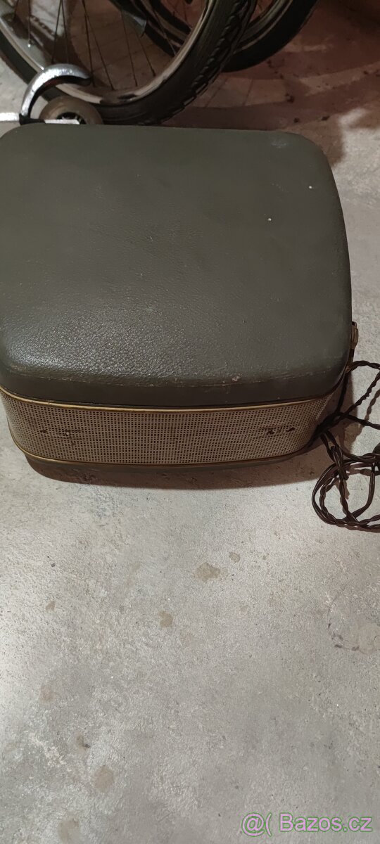 GRUNDIG TK25 (cca 1960)–Kotouč. Elektronkový Magnetofon - 3