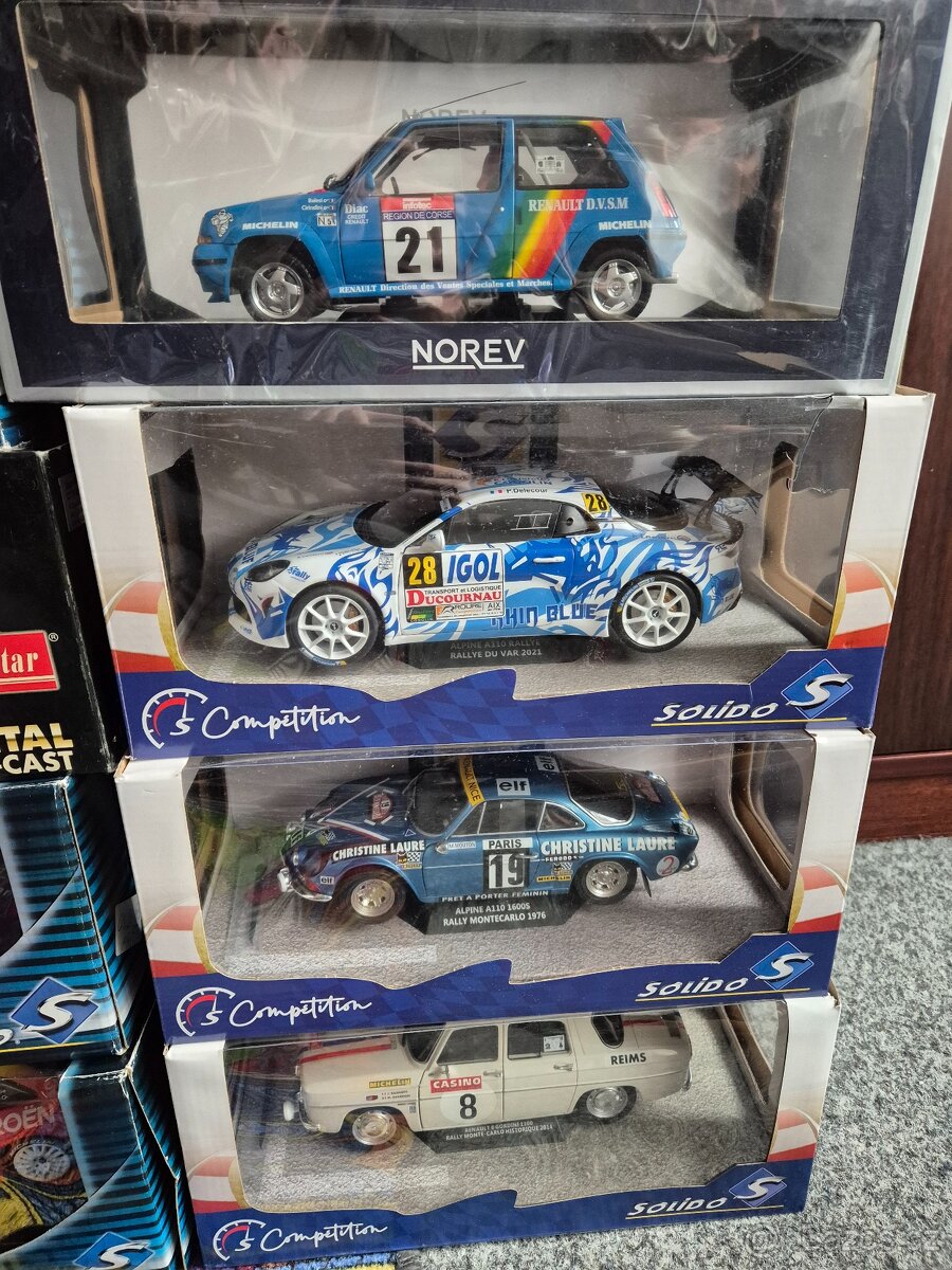 Rally 1:18 Citroen, Renault, Alpine, Ceny u foto - 3