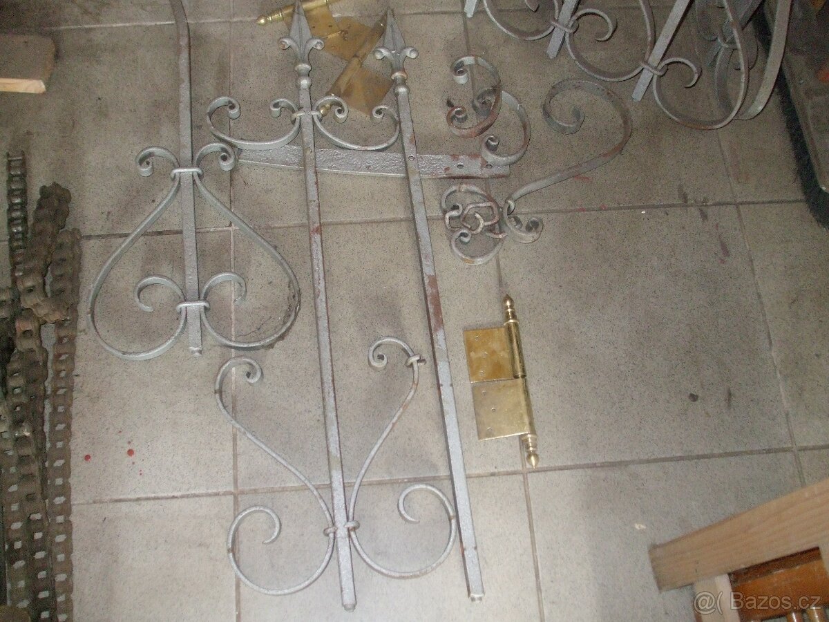 mříže,zábradlí,plech 2x1 metr - 3