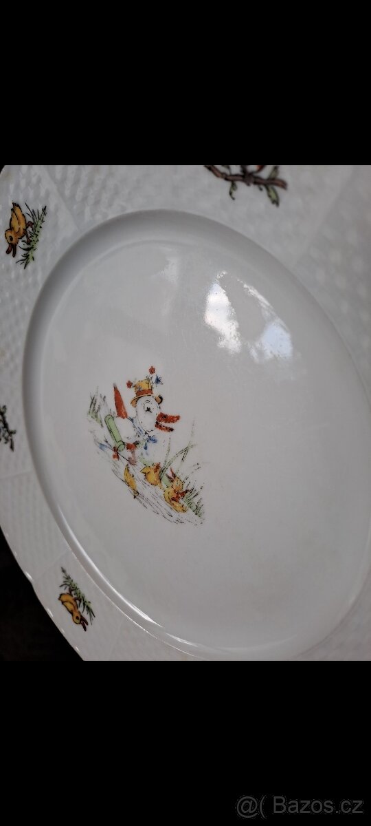 Retro dětský talířek značky Thun - 3