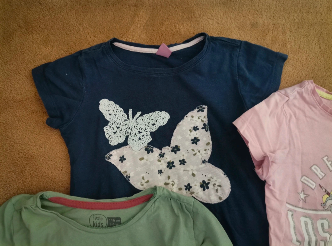 Set dívčích triček 110/116 - 3