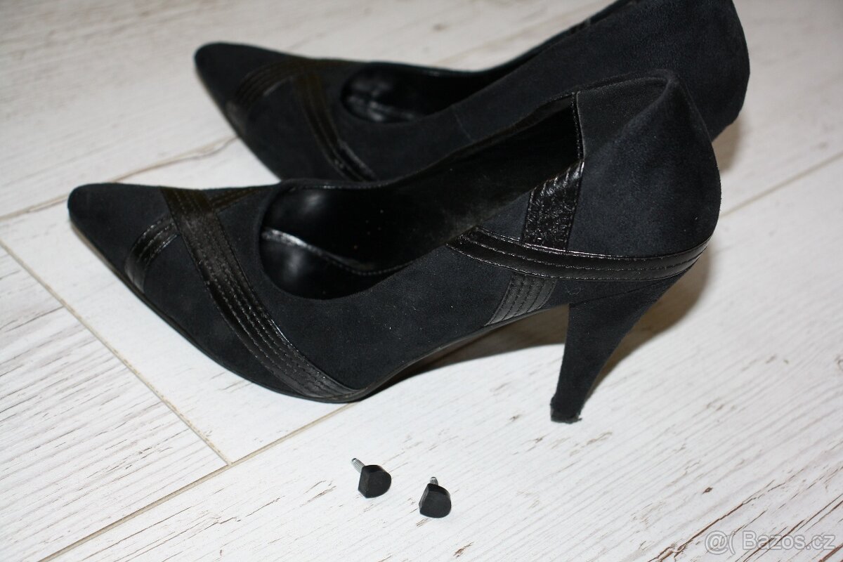 Černé lodičky zn. Jennifer, vel. 37 - 3