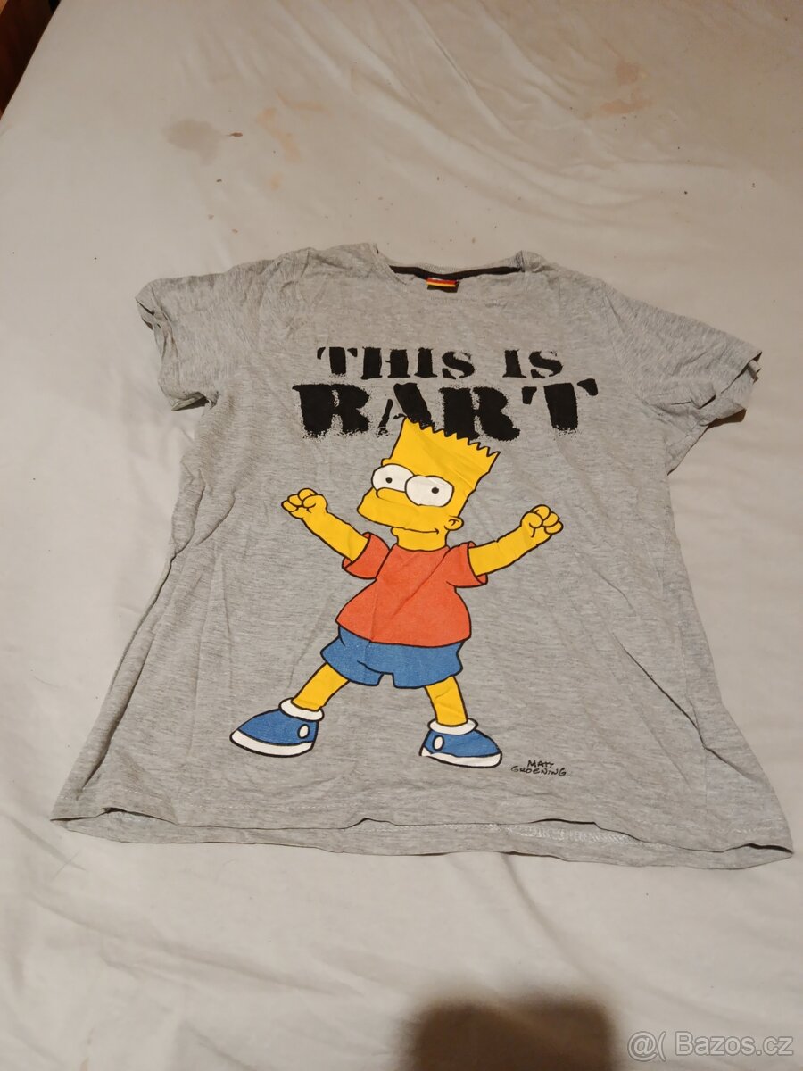 Chlapecká trika Bart, Scooby doo, mašinka Tomáš - 3