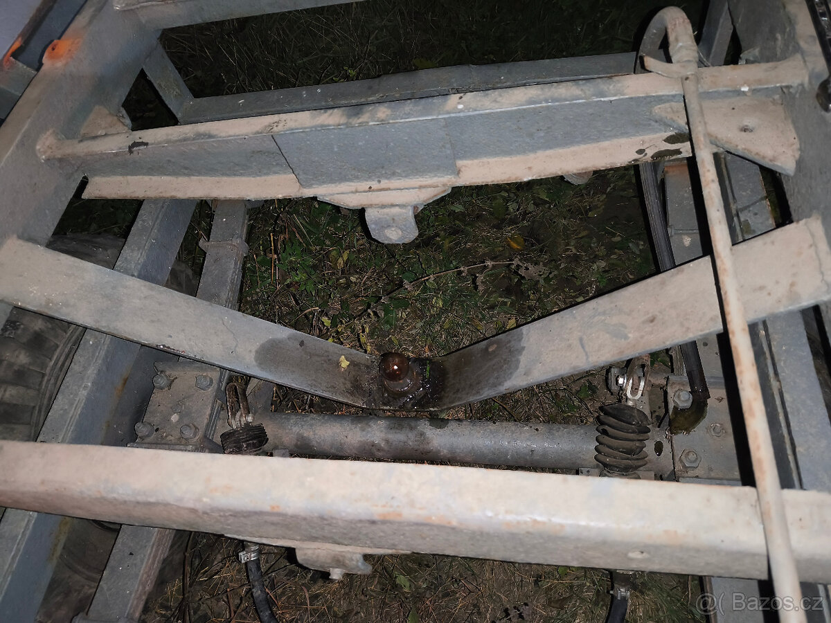 Sklápění, uložení mailerů vlek 7t, BSS P73, P 701 - 3