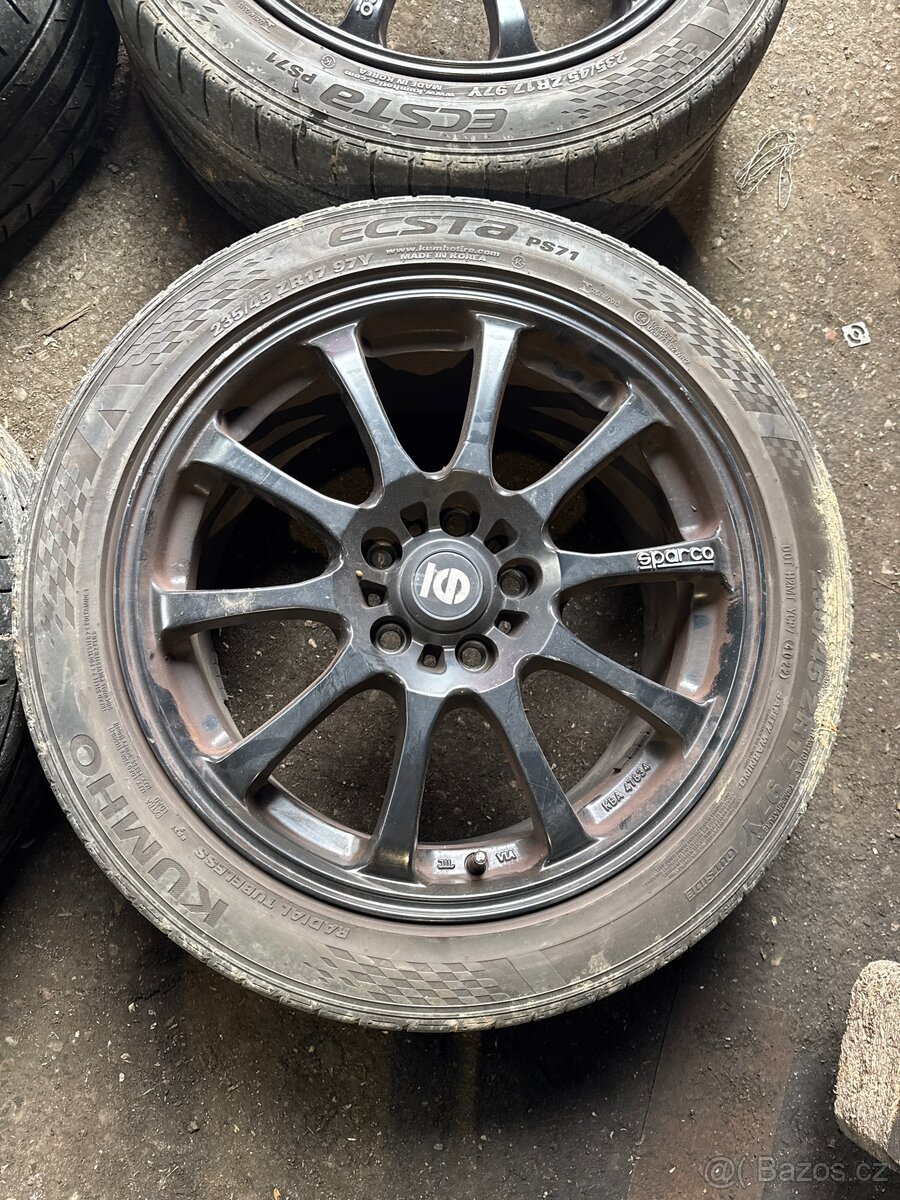 Alu kola Sparco 5x112 R17 - 3