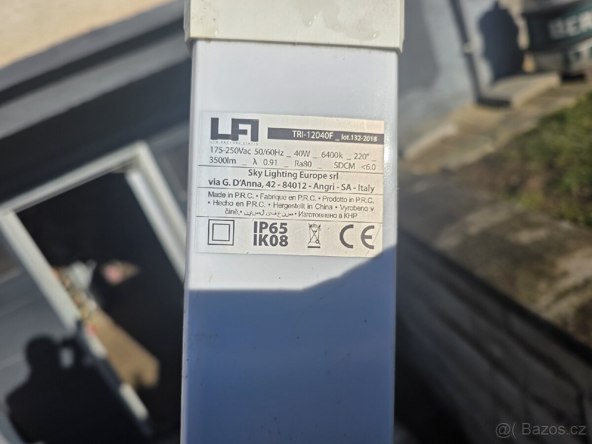 LED svítidlo 120cm IP65 - 3