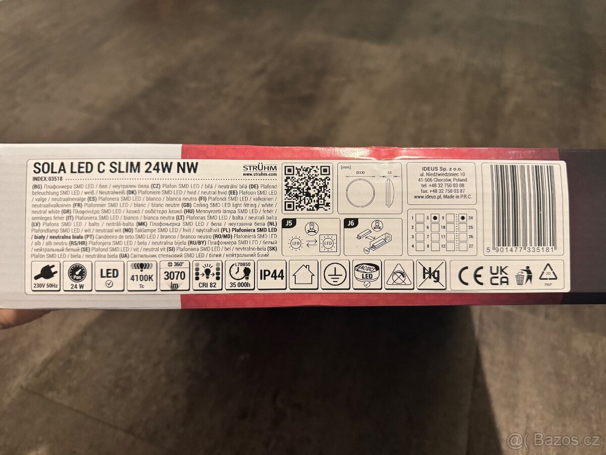 Stropni svitidlo Sola LED C slim - 3