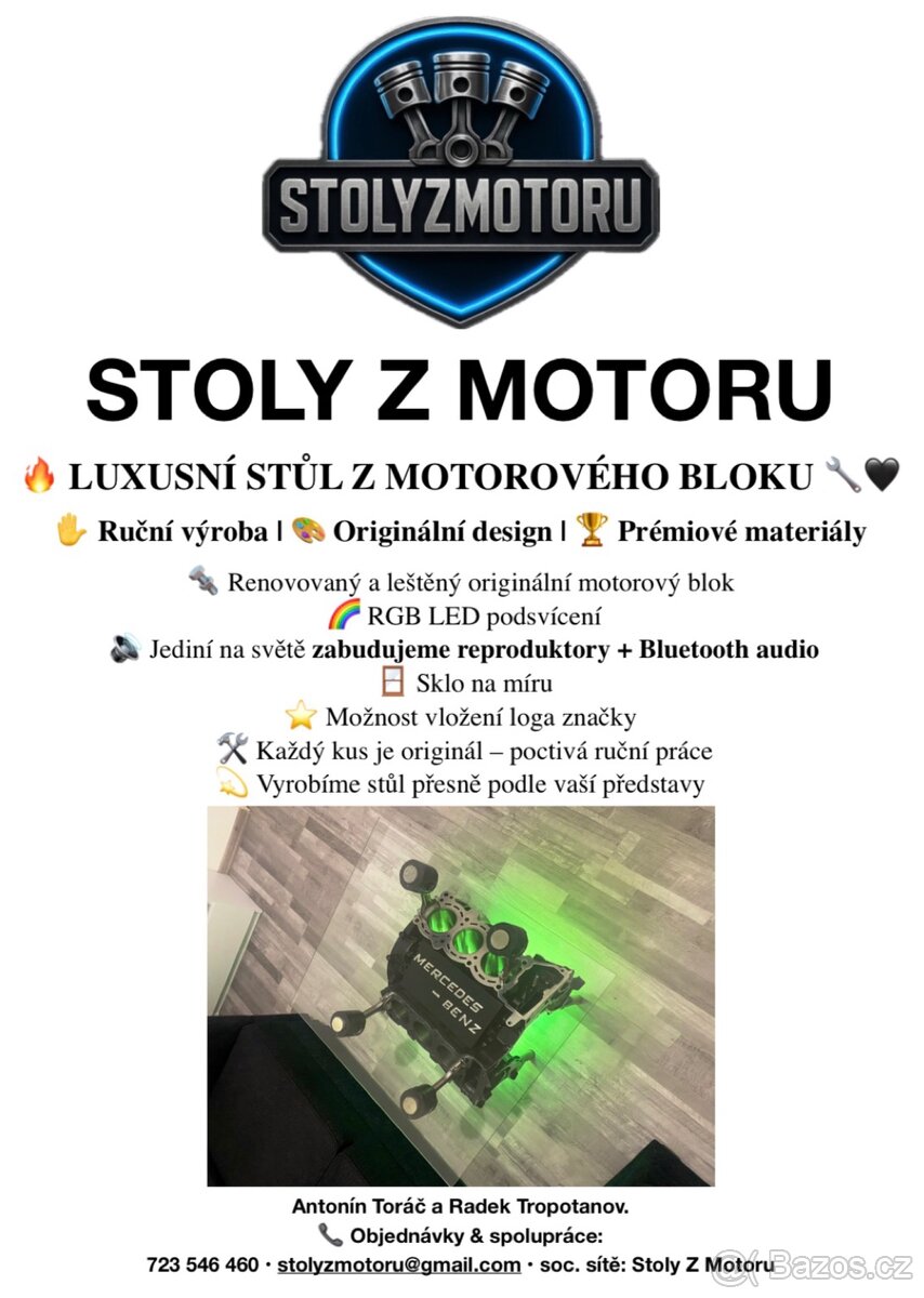 STOLY Z MOTORU - 3