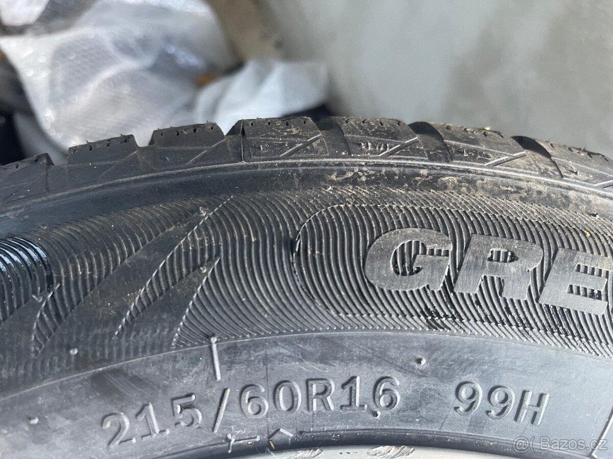 Sada kol ALU 215/60R16 Zimní - 3