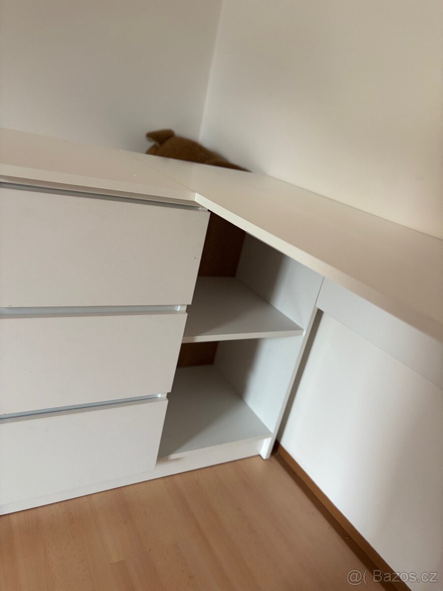 Rohový psací stůl - 3