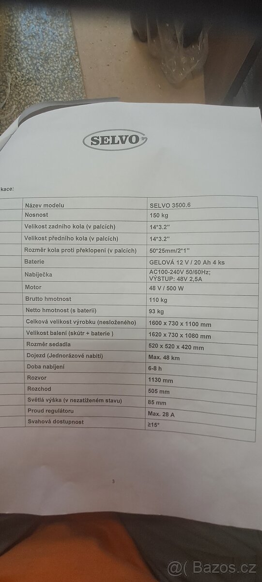 prodam Selvo 3500.6 - 3