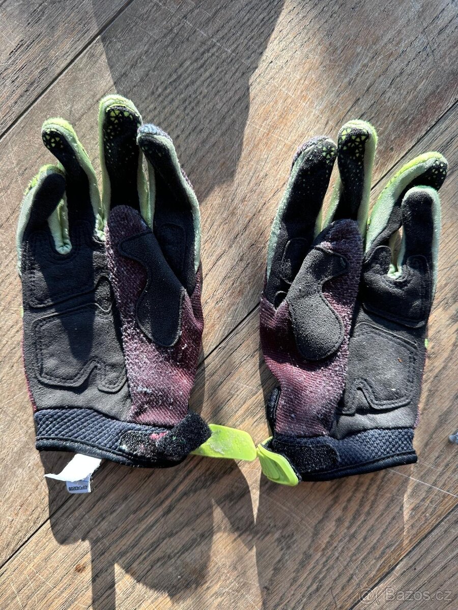 dětské rukavice a brýle na motokros - 3