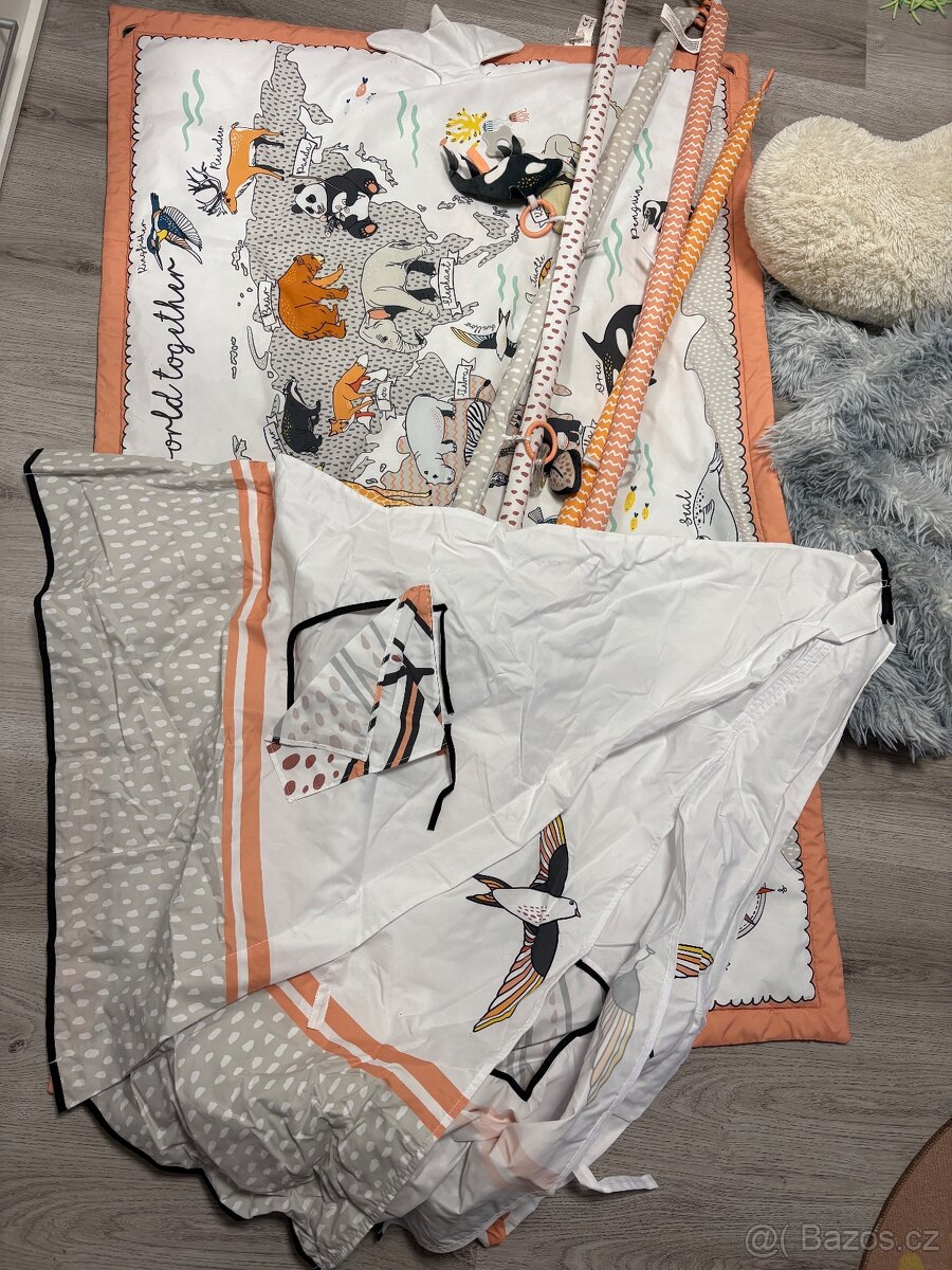 Hrací podložka kinderkraft tippy 3v1 - 3