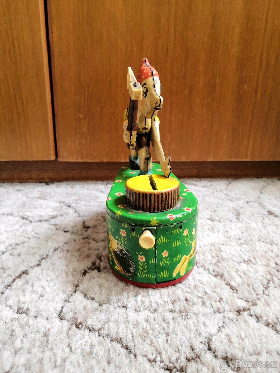 PLECHOVÁ RETRO POKLADNIČKA - 3