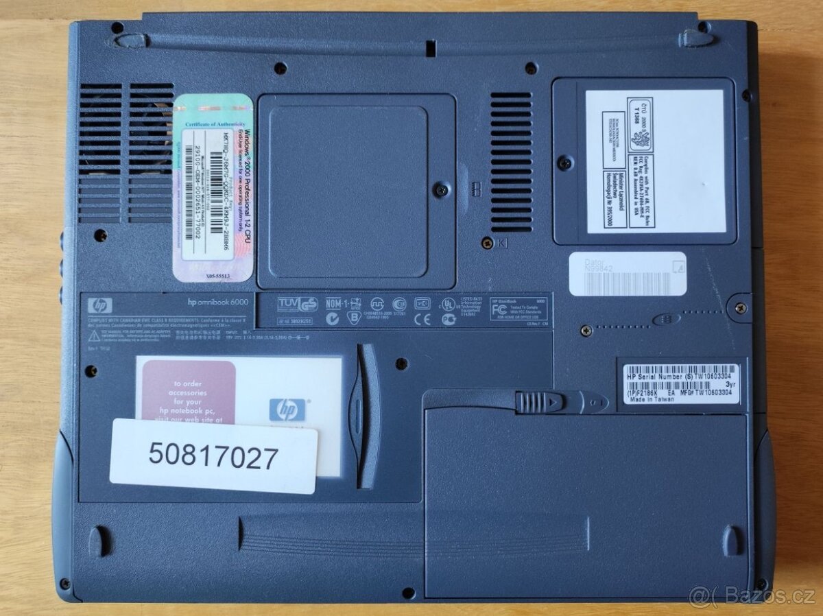 HP OmniBook 6000 téměř nepoužitý - 3