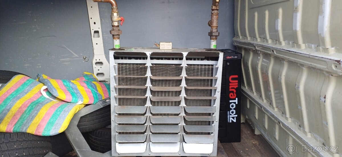 Teplovodní radiator + ventilátor - 3