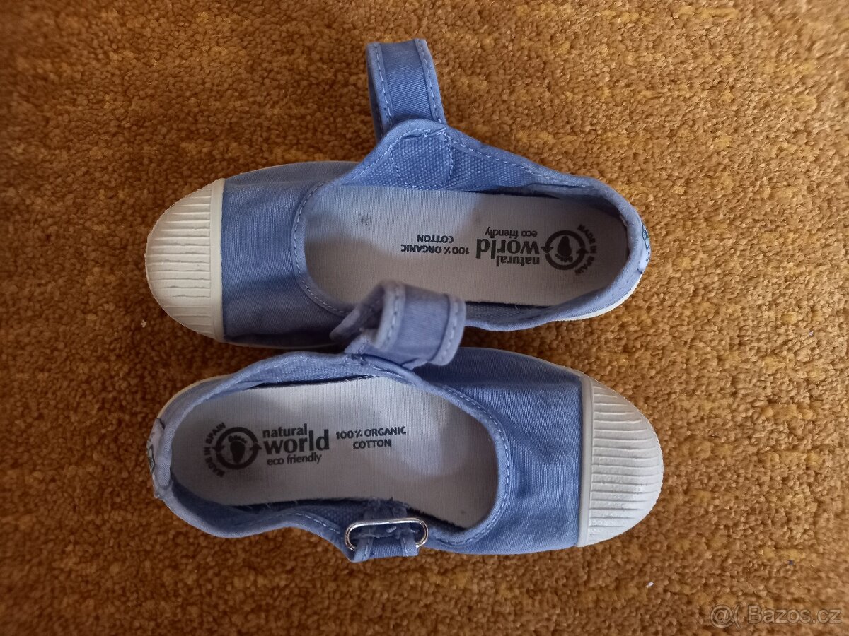 Velice kvalitni spanelske ECO tenisky NATURAL WORLD - 3