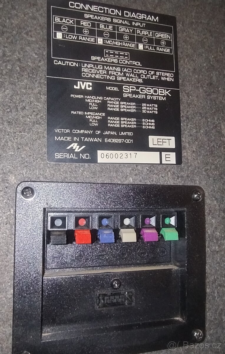 JVC SP-G90BK - 3