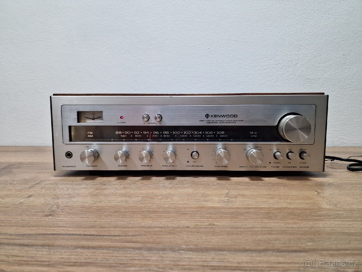 Vintage Reciever Kenwood Kr 2600 - 3