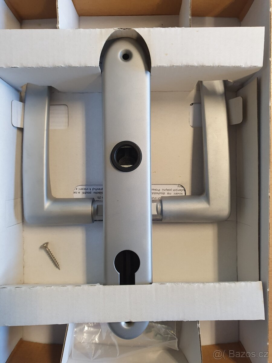 Dveřní kování SONET Rostex satén stříbrné FAB - 3