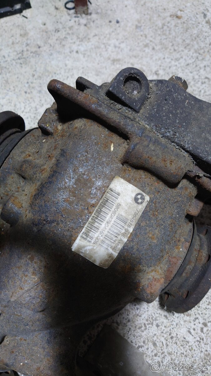 Krátký diferencial E90 320si + kardan na 325i/330i - 3