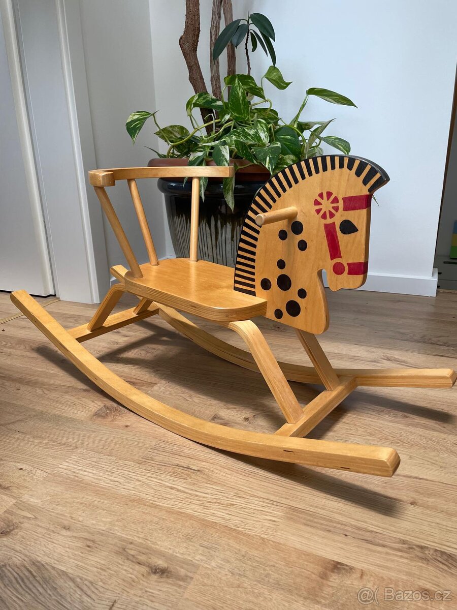Dřevěný houpací kůň - 3