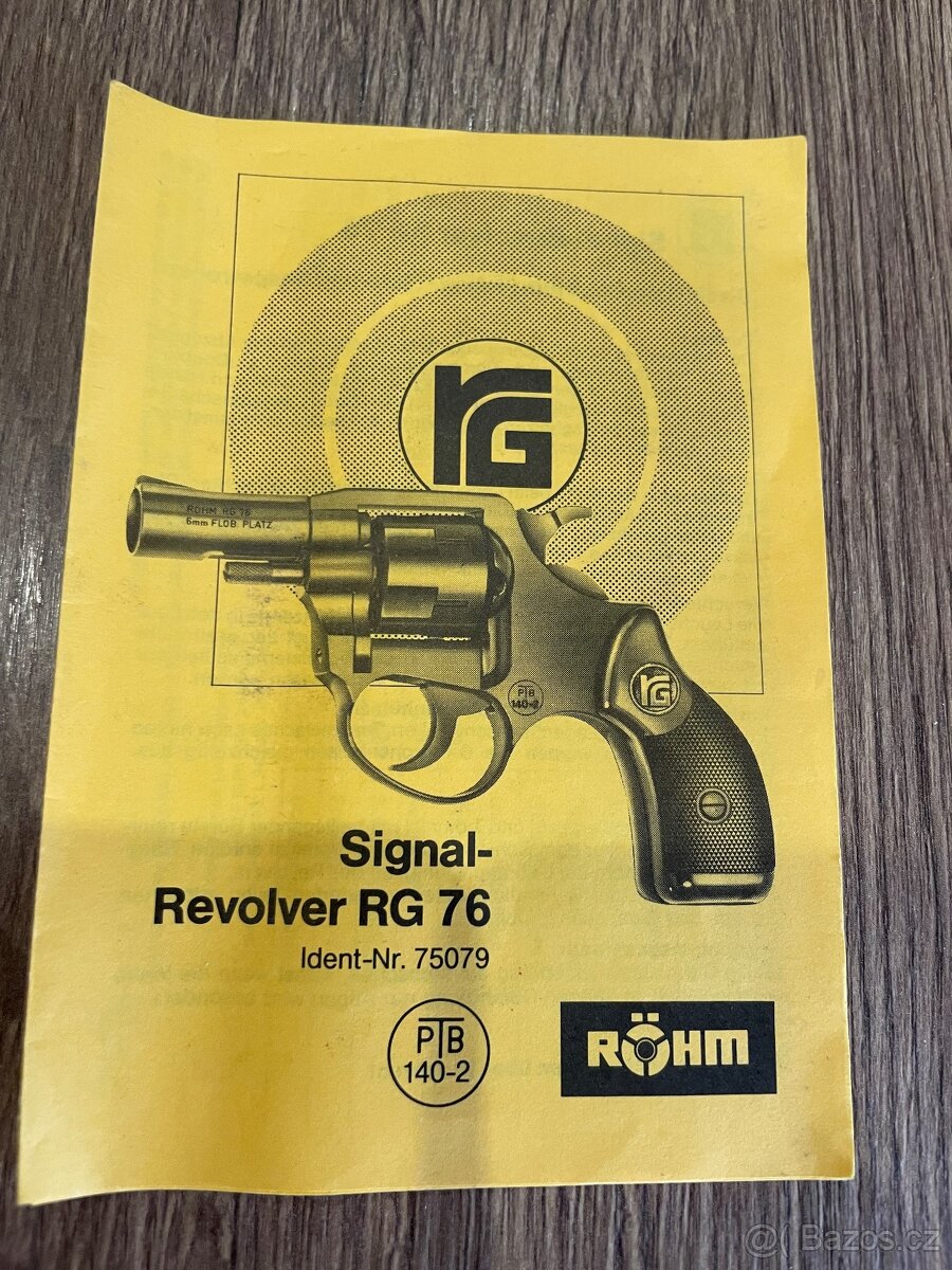 Signal revolver RG 76 - 3