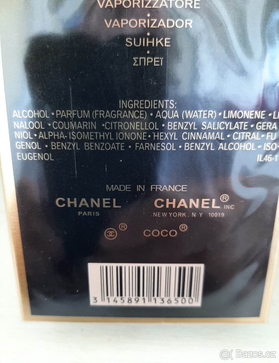 Dámský parfém Coco Chanel Noir 100 ml - 3