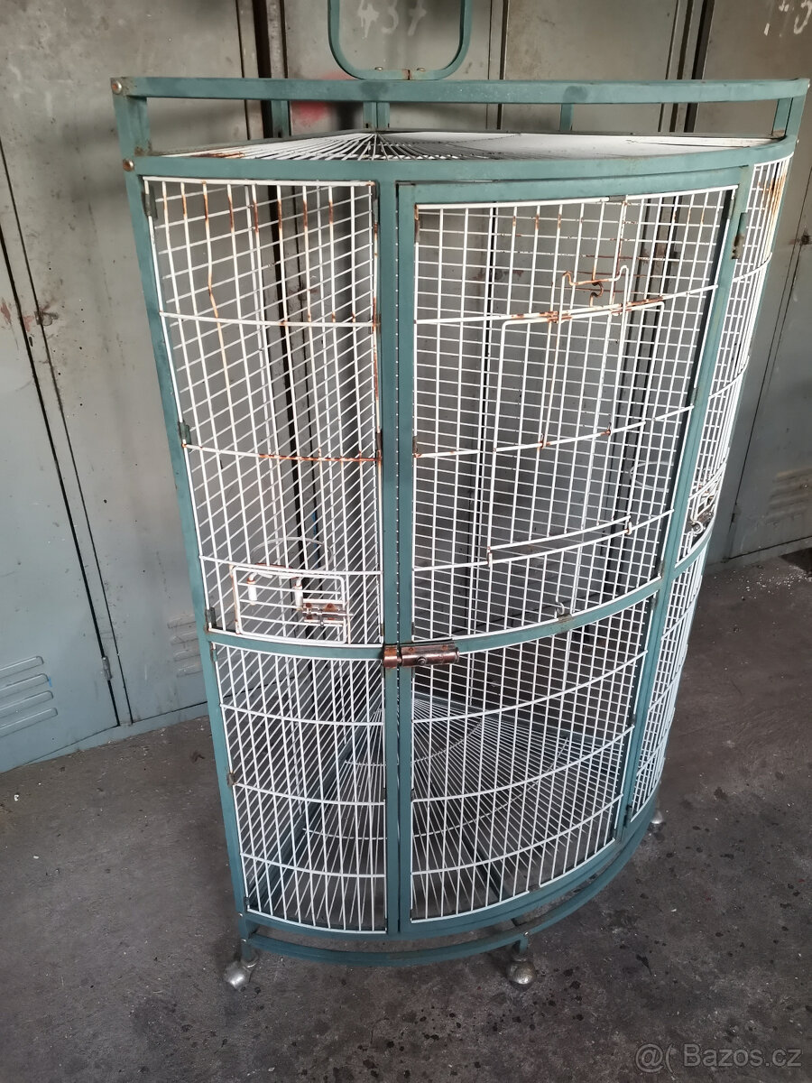 Klec - voliera rohova - 3