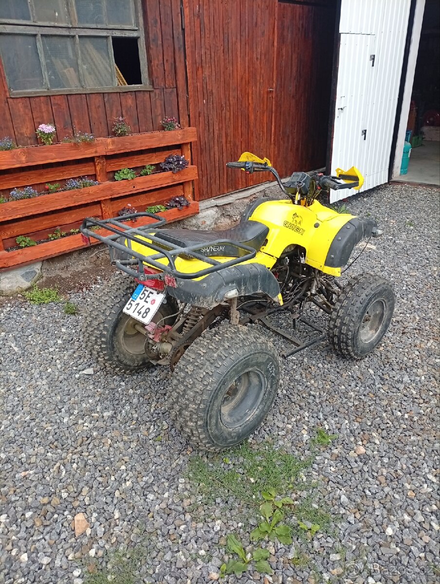 Čtyřkolka Shineray xy 200 st na díly nebo opravu - 3