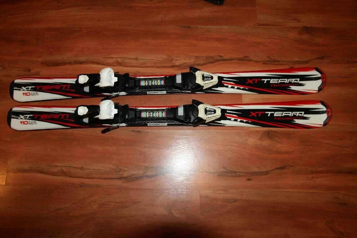 lyže Tecno 110 cm , hadí kuze , lyžaky - 3