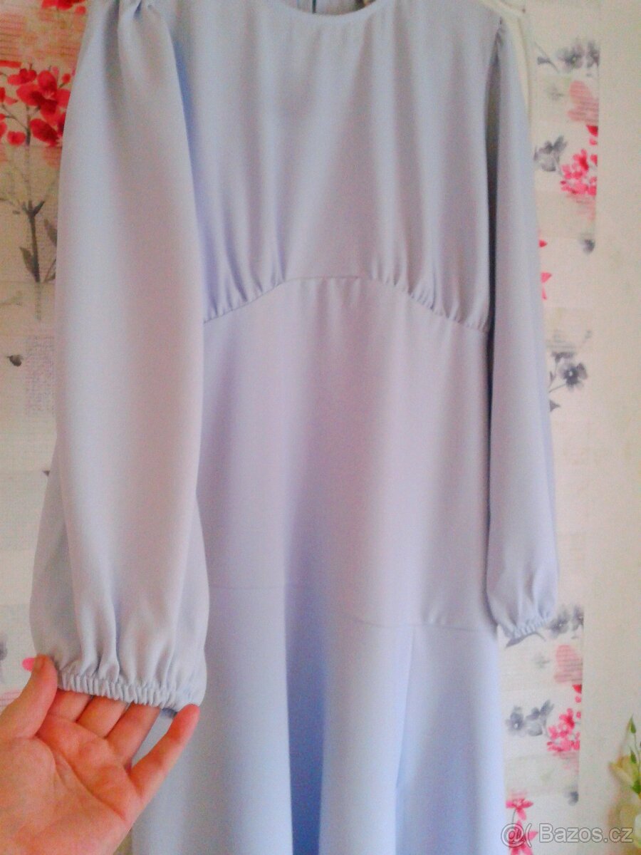 Elegantní krásné midi šaty 44/46 REZERVACE - 3