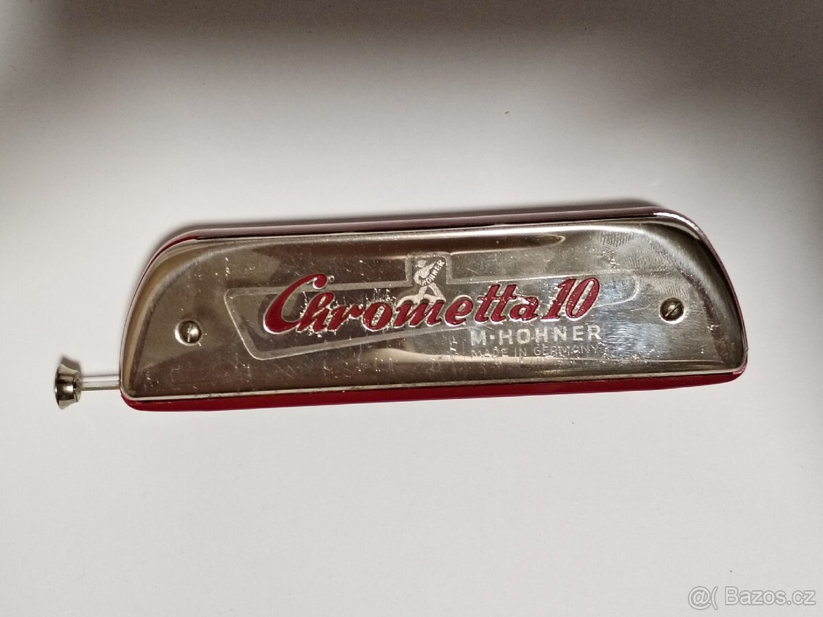 Foukací Harmonika Chrometta - 3