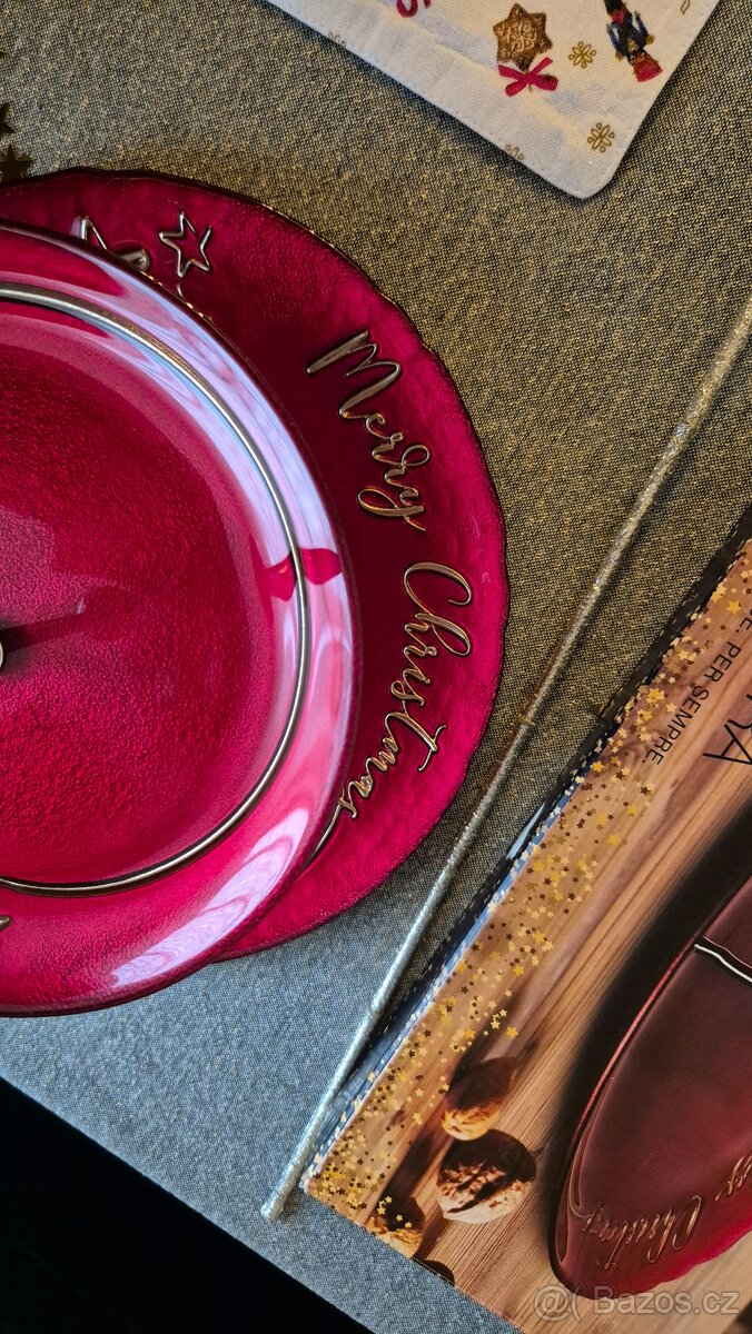 Vánoční patrový talíř na cukroví - 3